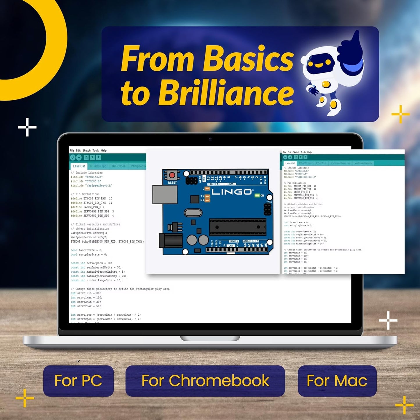 LINGO STEM Coding Kit - Build & Code Your Own Backup Sensor for Car - Learn Coding with Step-by-Step Guides - STEM Projects for Kids Ages 13+ Years for Birthdays & Holidays