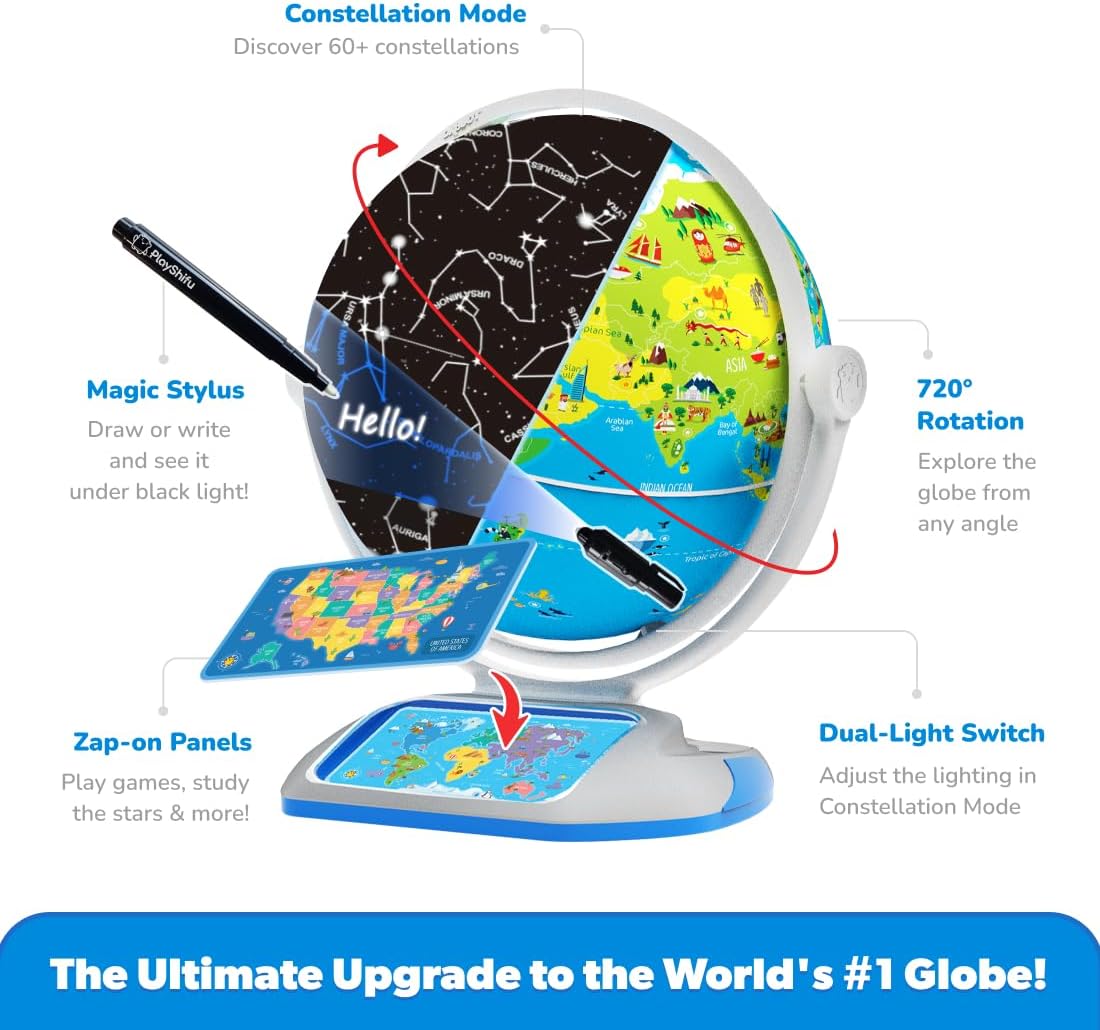 PlayShifu’s Latest Educational Globe for Ages 4+ - Orboot Earth Explorer