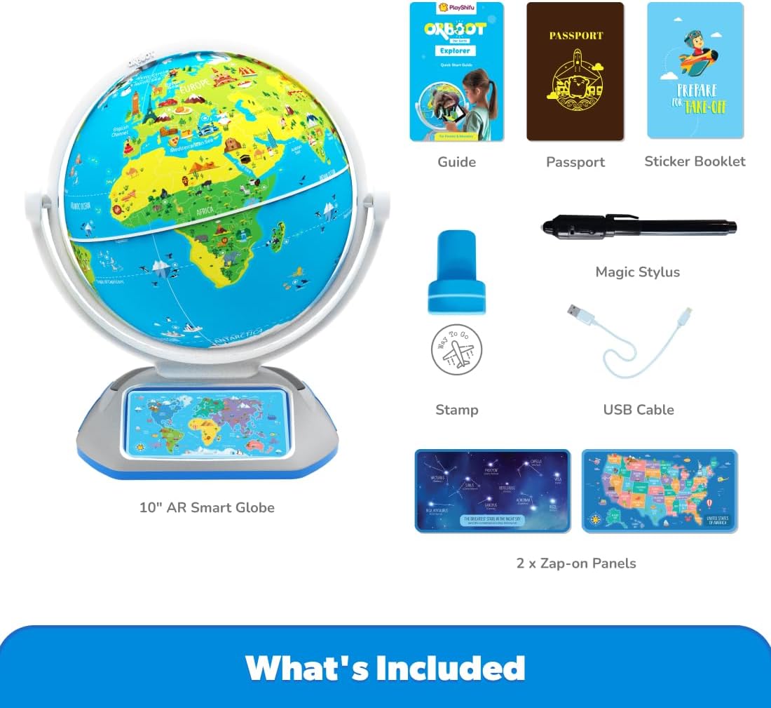 PlayShifu’s Latest Educational Globe for Ages 4+ - Orboot Earth Explorer